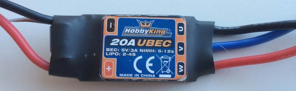 Hobbyking F-20A UBEC ESC mit Atmega Chip