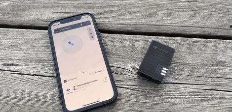 Drone Scanner App mit Dronetag Mini in Aktion